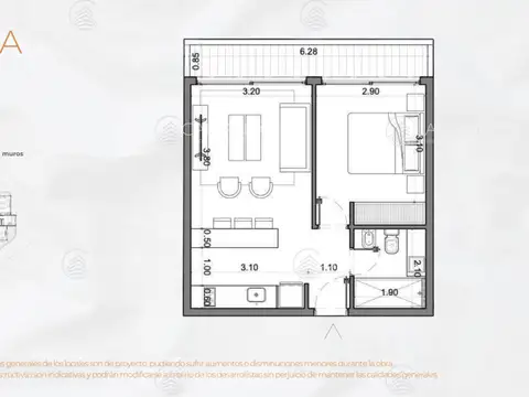 Venta apartamento 1 dormitorio. Playa mansa, Punta del Este