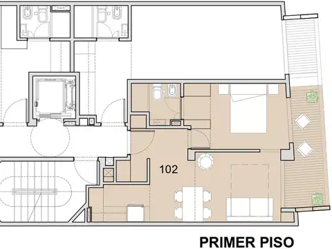 Departamento en Venta Apto profesional