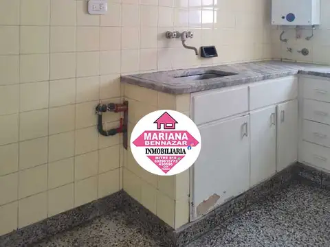 Departamento 2 ambientes con 1 baño
