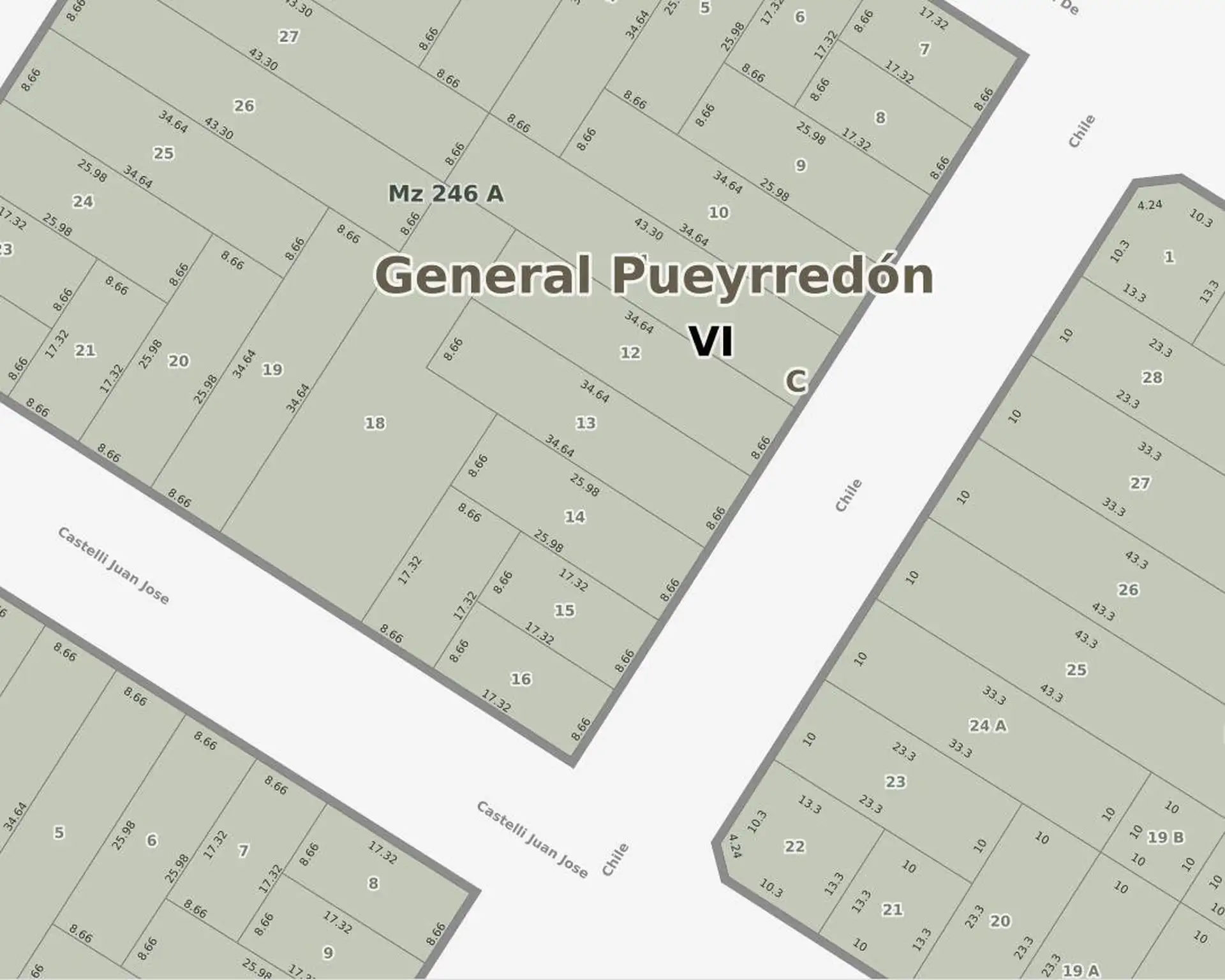 Terreno en Bernardino Rivadavia