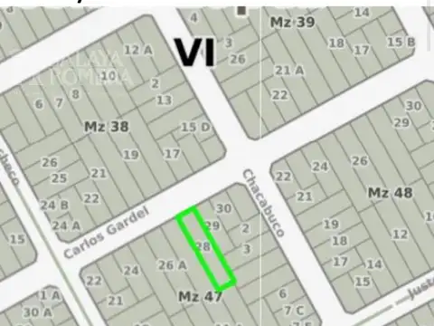 Terreno en Venta de 339,0 m2