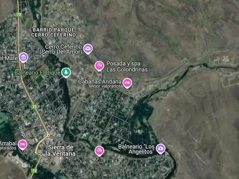 Terreno en Venta en Sierra de la Ventana, USD 17.500