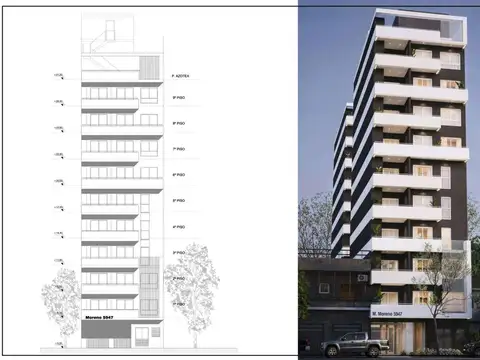 Departamento en Venta de 2 ambientes