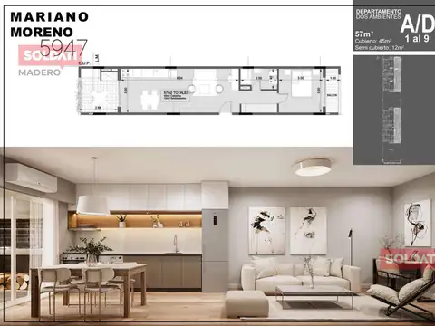 Departamento en Venta A Estrenar