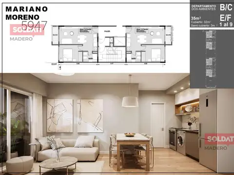 Departamento en Venta al Noreste