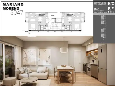 Departamento en Venta al Noreste