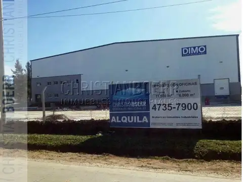 5.895m² cub a estrenar dentro del Parque Ind de Pilar. Excel
