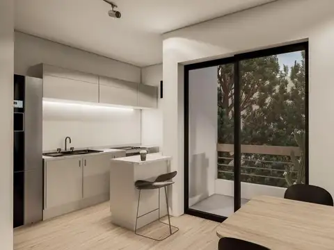 Departamento Monoambiente con 1 baño