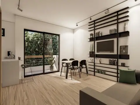 Departamento Monoambiente venta con balcón al Este