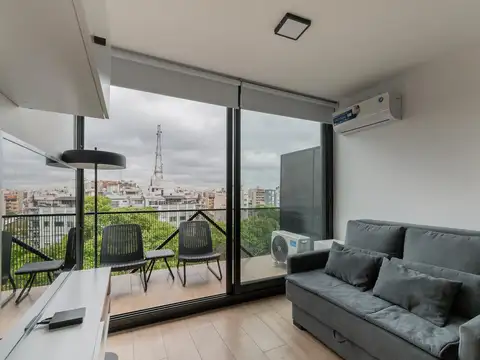 Alquiler monoambiente con balcón y full amenities en Park Cid, Villa del Parque