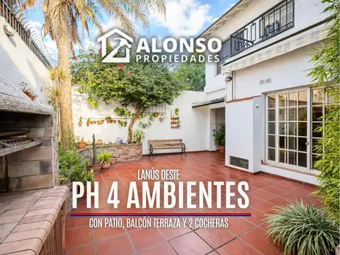 Venta - PH 4 AMBIENTES EN VENTA con 2 COCHERAS - Lanús