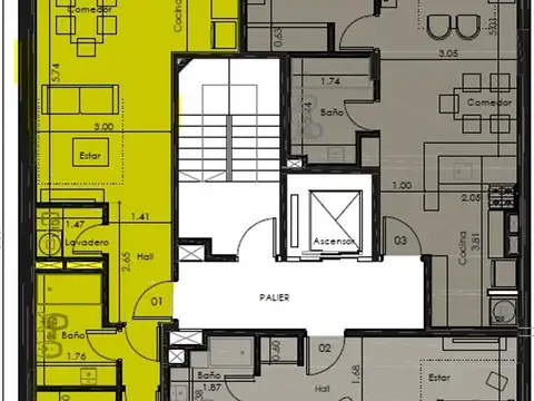 Departamento en Venta al Oeste