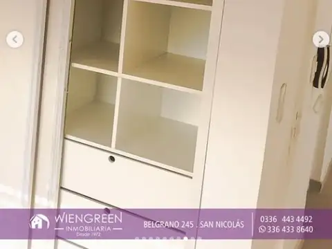 Vendo Dpto de 1 dormitorio con Balcon y Cochera