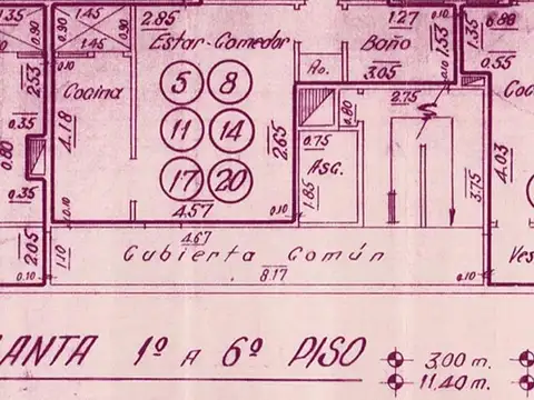 Departamento 2 amb amplios y luminosos lateral