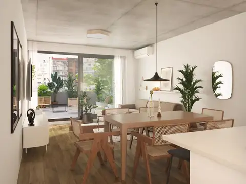 Departamento Monoambiente con 1 baño