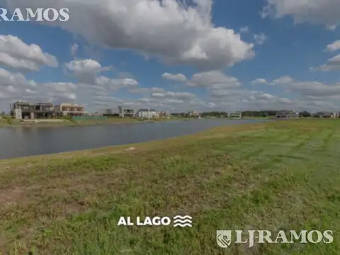 ESPECTACULAR LOTE  A LA LAGUNA en venta en el Barrio  Los Puentes - Nordelta