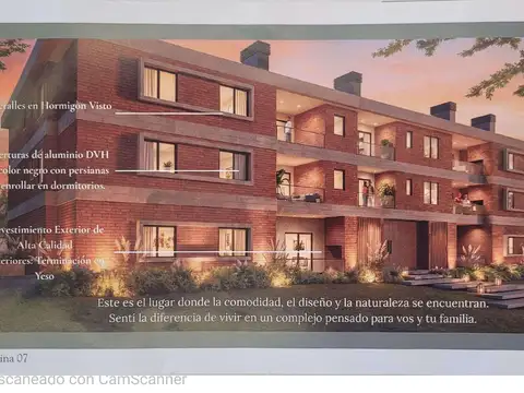 Venta Departamento en pozo 2 Dorm + amenities
