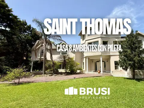 CASA EN VENTA EN SAINT THOMAS NORTE-SUR