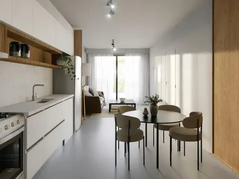 2 Amb. C/balcón Toilette. Apto Prof. —villa del Parque