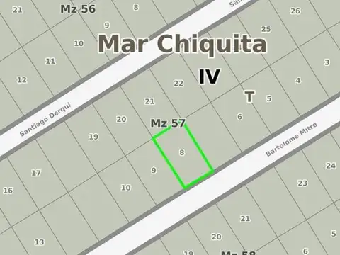 Terreno en Venta en Camet, USD 25.000