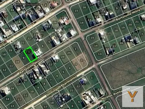 Terreno en Venta 15  mts Frente