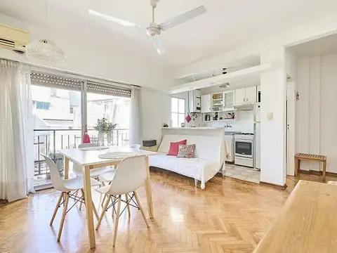 Dos ambientes en Recoleta