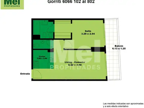 Gorriti 6000, Piso 3