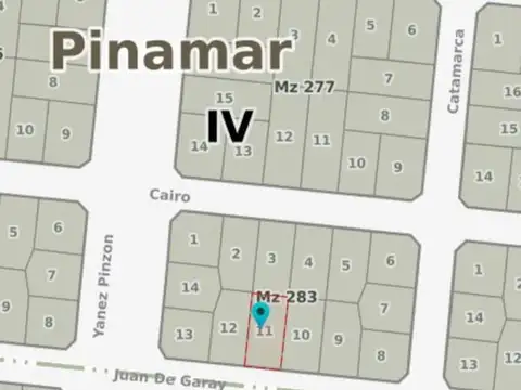 Terreno en Venta en Ostende, USD 38.000