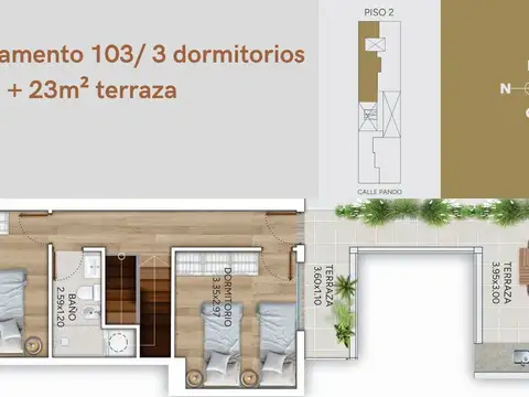Casa en Venta de 3 dormitorios