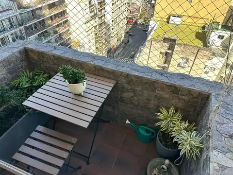 Departamento 2 Amb en Recoleta con Balcón, lavarropas