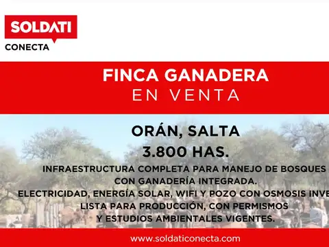 Campo en Venta - La Estrella - Salta
