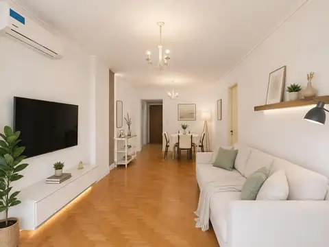 Venta Depto 4 Amb/ Apto Crédito/2 Baños / Balcón Corrido Frente/ Bajas expensas/Villa Del Parque