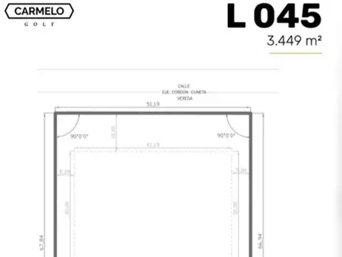Barrio Carmelo Golf Lote L45