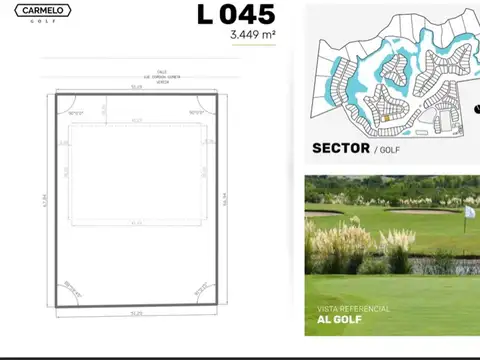 Venta de lotes en Carmelo Golf Uruguay -lugar soñado-