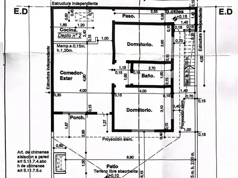 Casa en Venta de 2 dormitorios