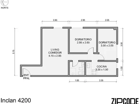 Departamento en Venta en Boedo, USD 68.000