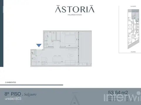 Departamento en Venta en Palermo Chico, Palermo