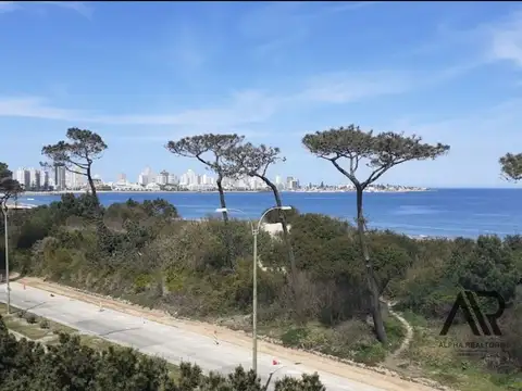 Apartamento en alquiler temporario de 2 dormitorios c/ cochera en Playa Mansa