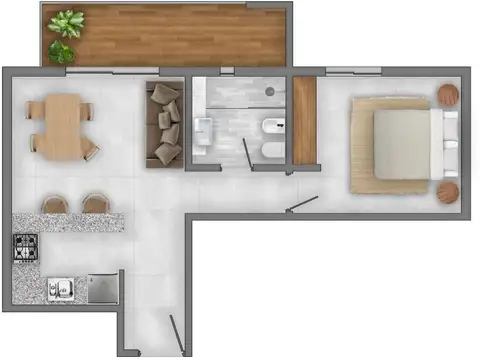 Departamento en Venta en Corrientes, USD 92.500