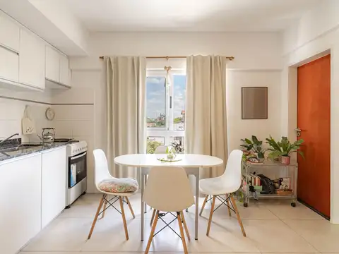 Departamento 2 ambientes con 1 baño