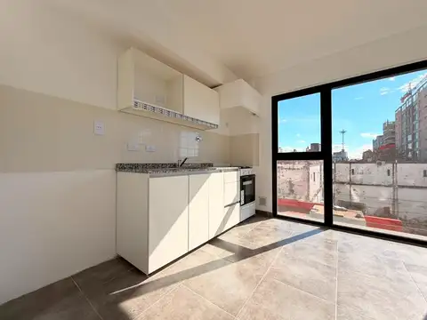 Departamento Monoambiente con 1 baño