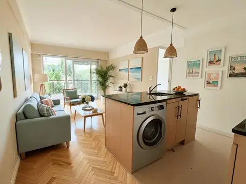 Venta Departamento 2 Ambientes al Frente con Balcón en Caballito