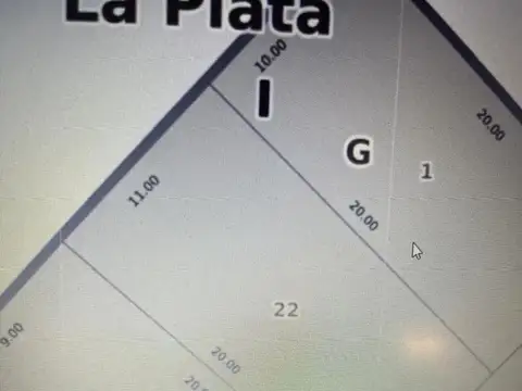 Terreno en Venta en La Plata, USD 110.000
