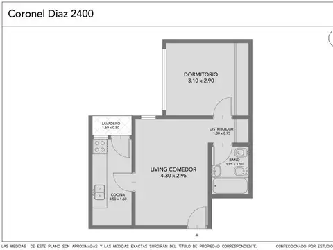 Departamento en Venta en Recoleta, USD 87.000