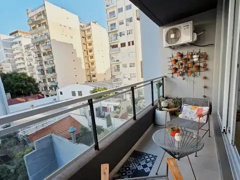 Departamento 2 ambientes con 2 baños