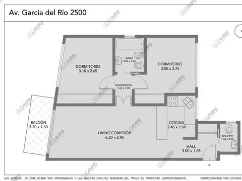 Avenida García Del Río 2500