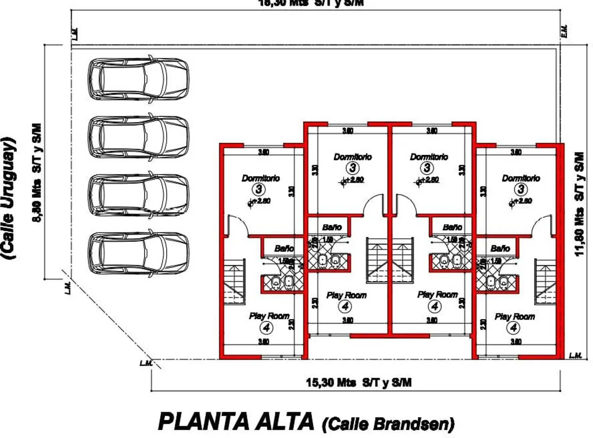 Duplex en Obra, de 2 amb con cochera