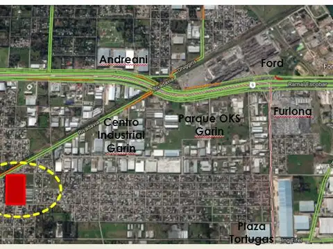 Galpon en Alquiler en Garin, USD 20.500