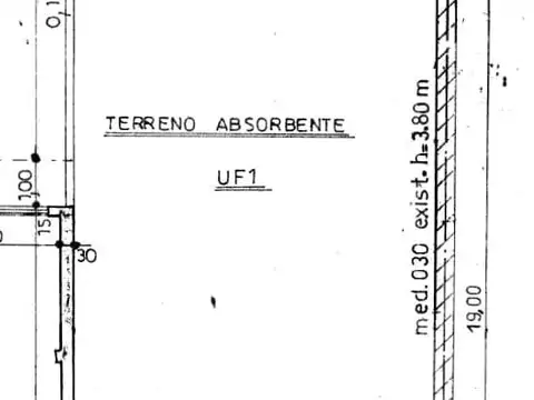 Terreno en Venta 19  mts Fondo