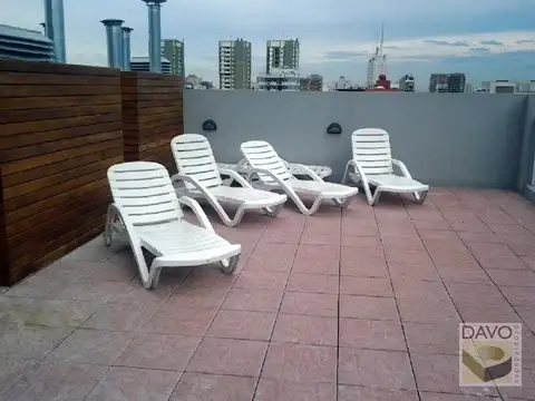 Monoambiente con balcón en Caballito- Amenities y seguridad